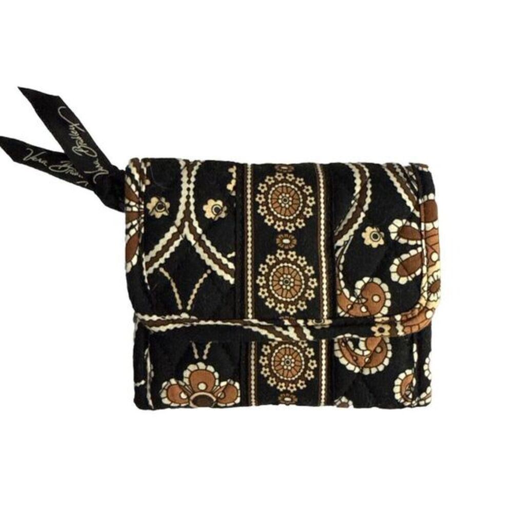 Vera Bradley Trifold‎ Cloth Wallet With Secure Closure NWOT